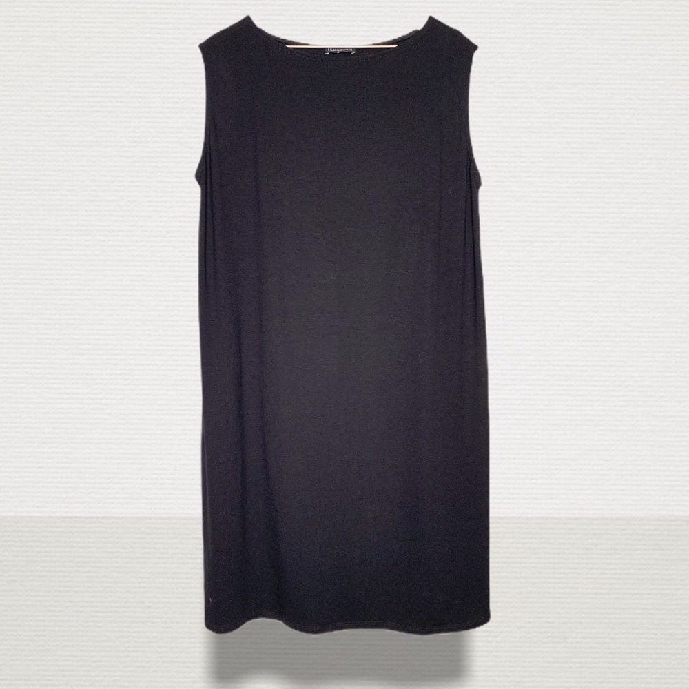 Eileen Fisher Sleeveless Jersey Shift Dress US XL